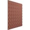 Ekena Millwork 19 5/8in. W x 19 5/8in. H Coralie EnduraWall Decorative 3D Wall Panel Covers 2.67 Sq. Ft. WP20X20CIFCP - alternate 3